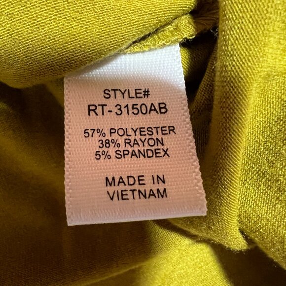 Zenana Tunic Tank Top Size L Mustard Yellow - Picture 5 of 6